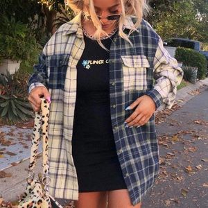 Princess Polly flannel top size 6